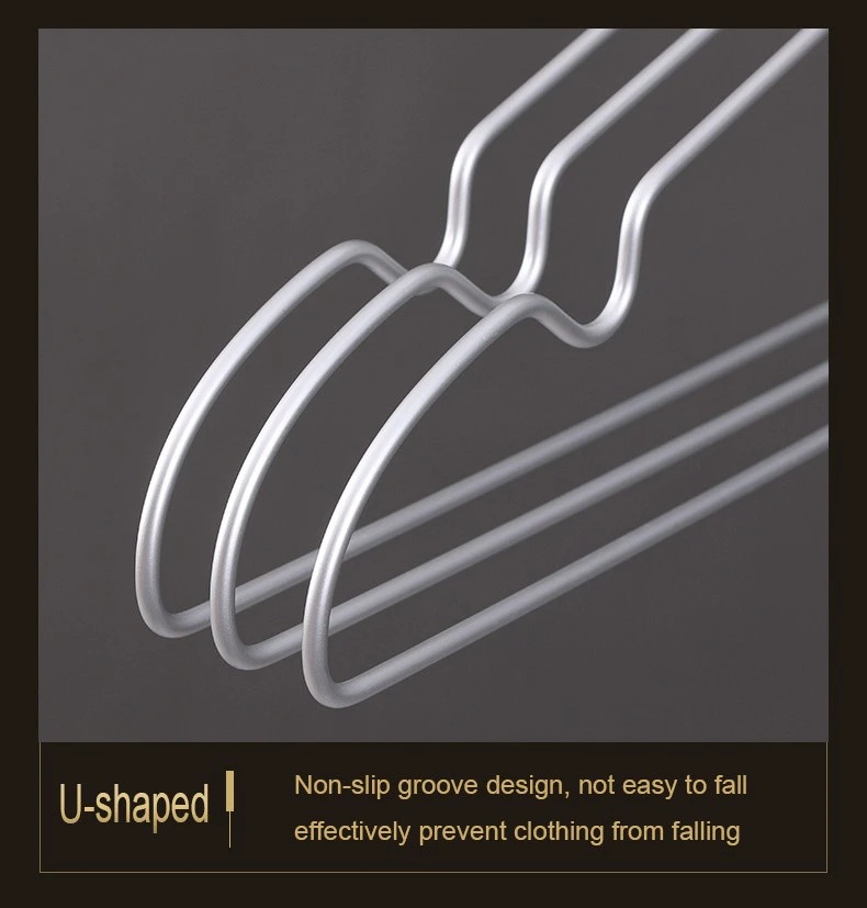 aluminum metal hangers metal skirt hangers