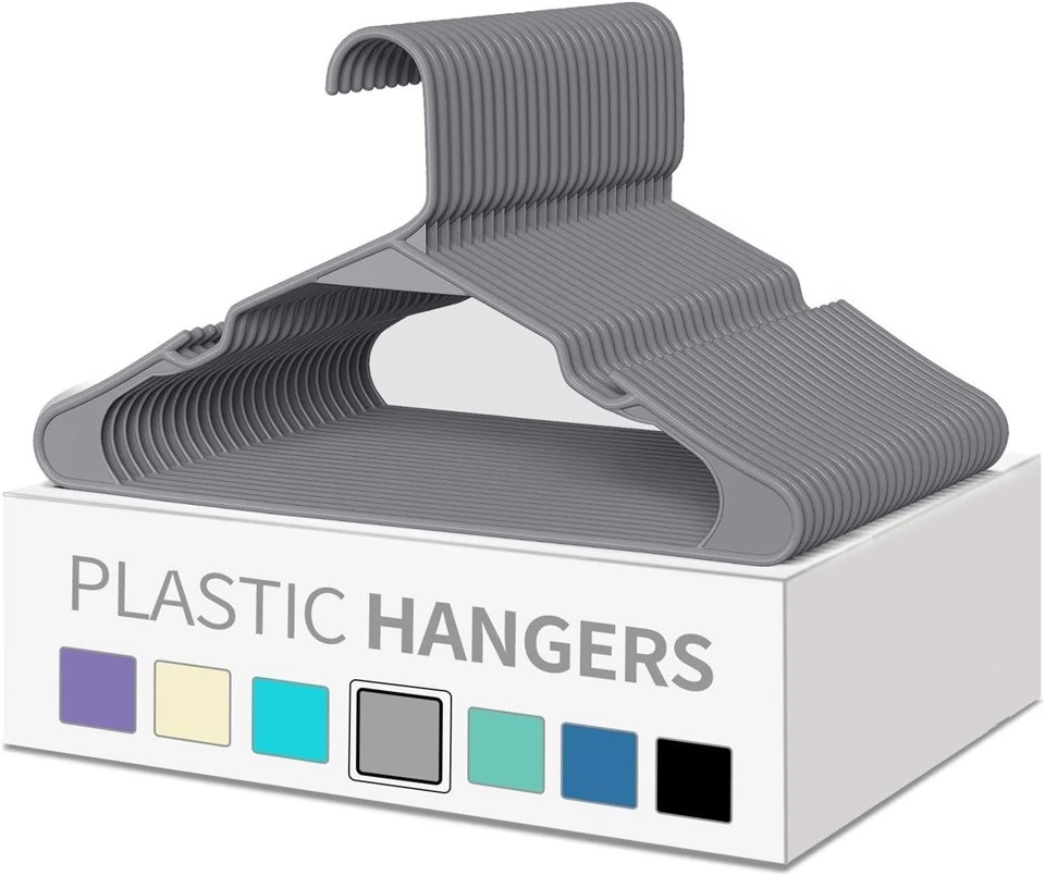 heavy plastic hangers box plastic hanger