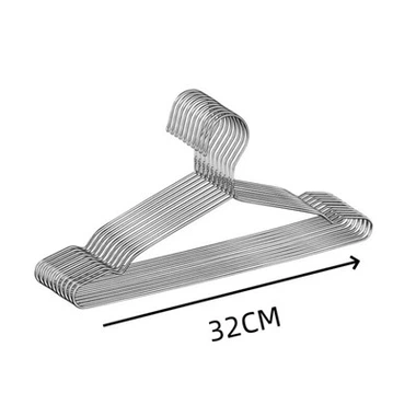 Grå metallhängare